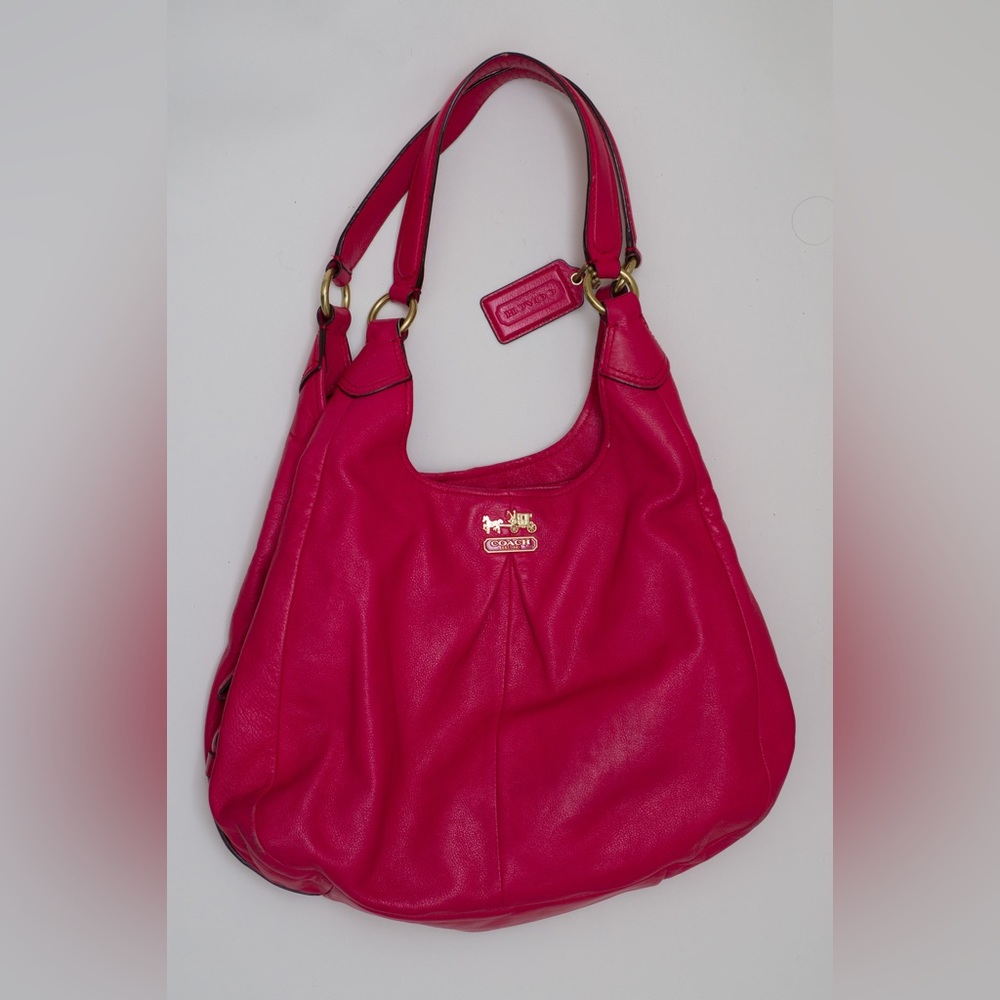Coach Leather Shoulder Bag Purse